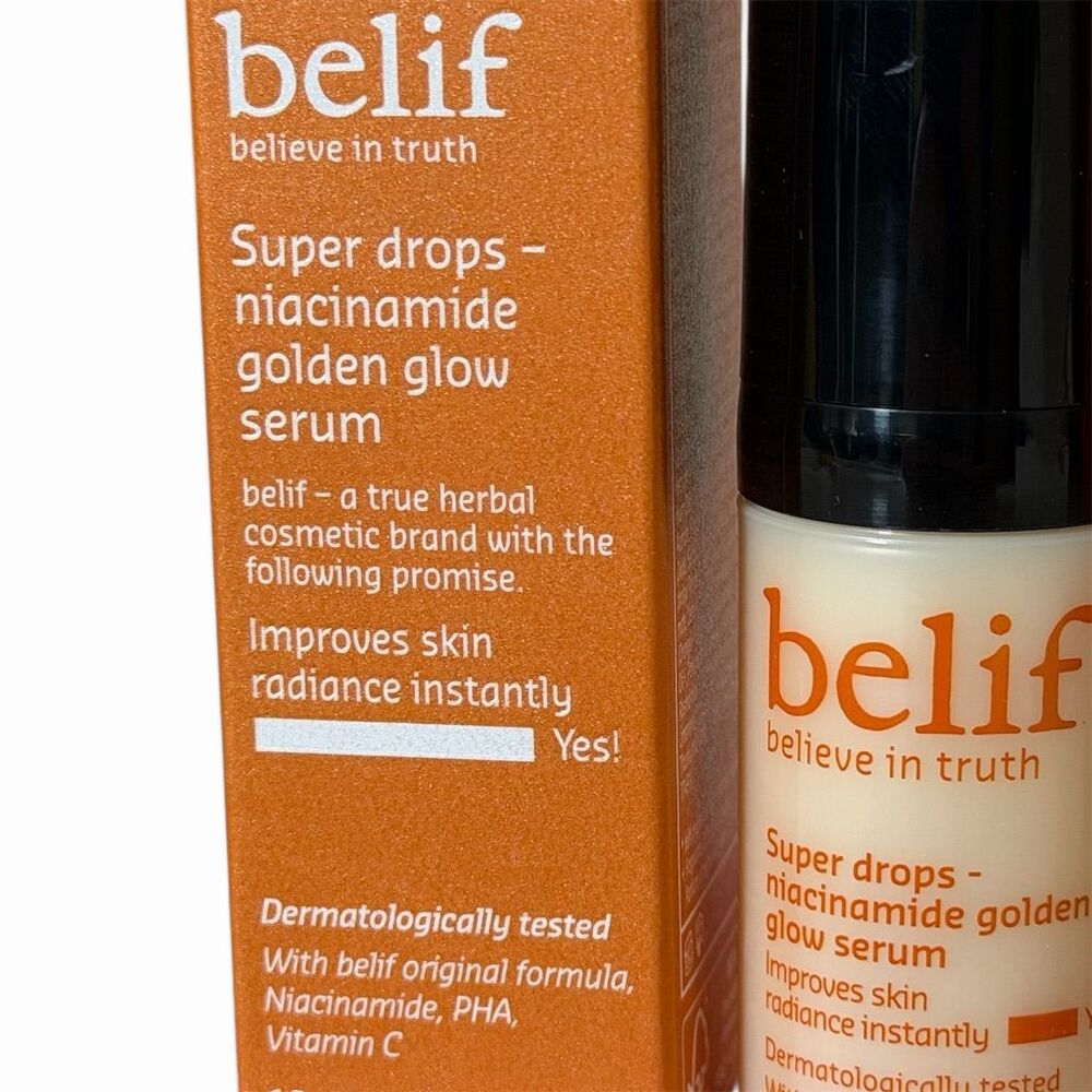 belif Super Drops Niacinamide Golden Glow Serum 10ml